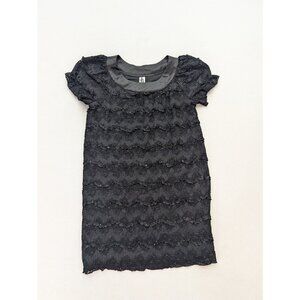 Sunhee Women's Dress Size 10P Black Lace Mini Party Gothic Romantic